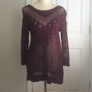 American Eagle Maroon Sweater
